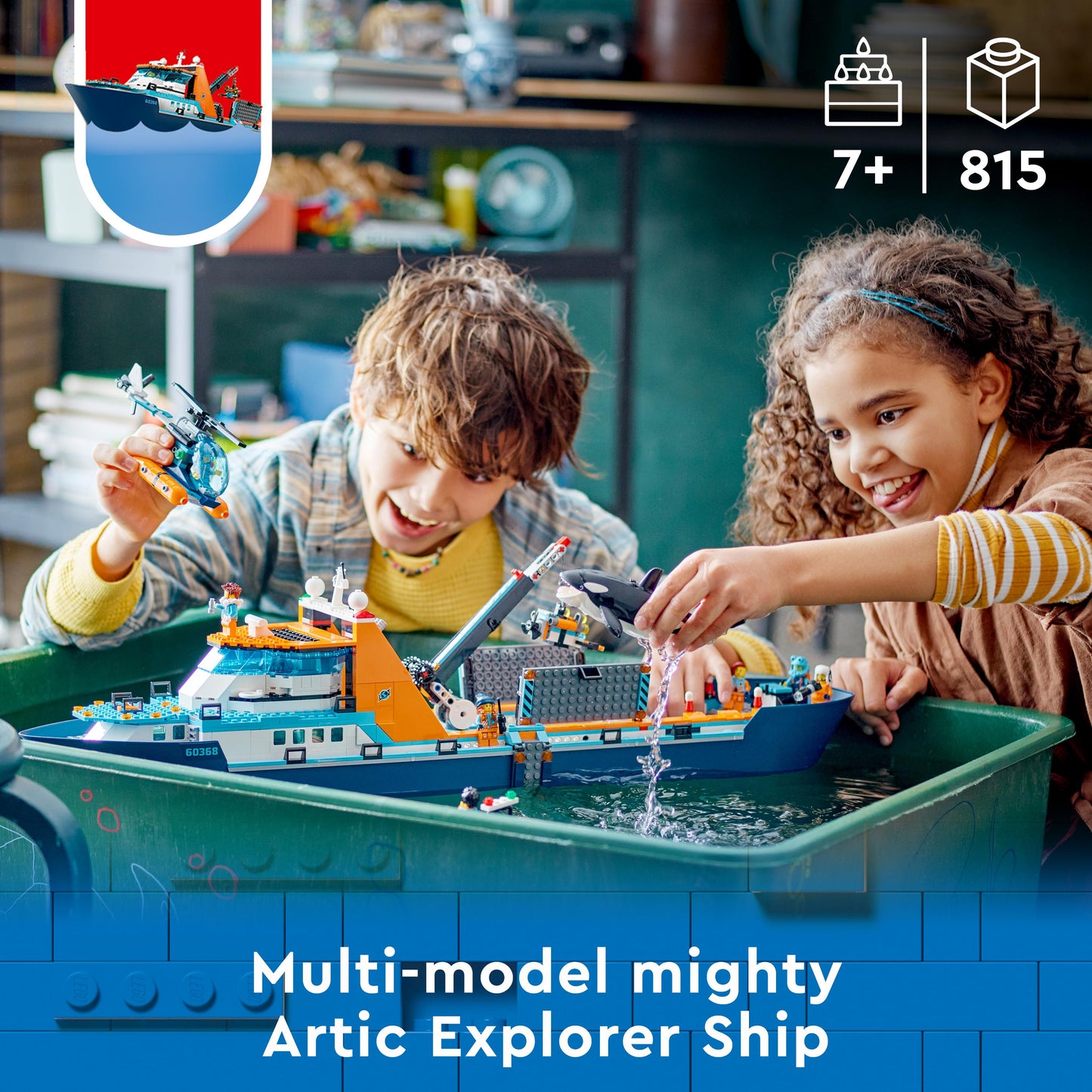 Lego City Exploration 60368 Arctic Explorer Ship (R)