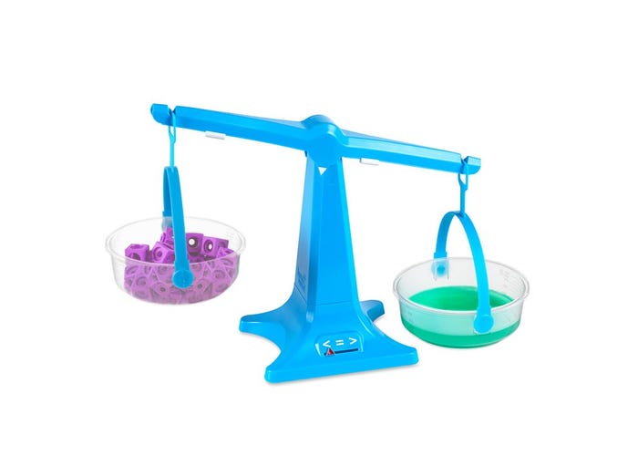 Learning Resources Nestable Pan Balance, Single