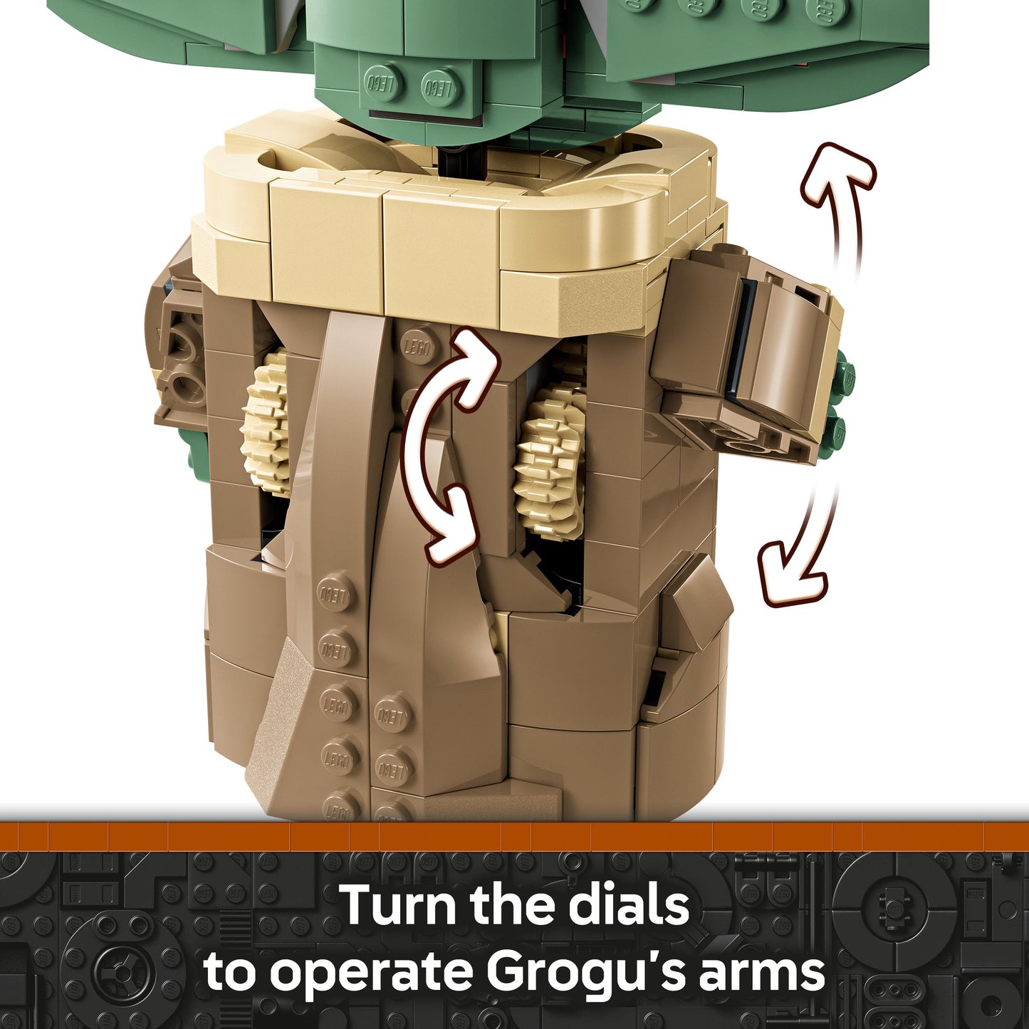 Lego Star Wars TM 75403 Grogu™ with Hover Pram
