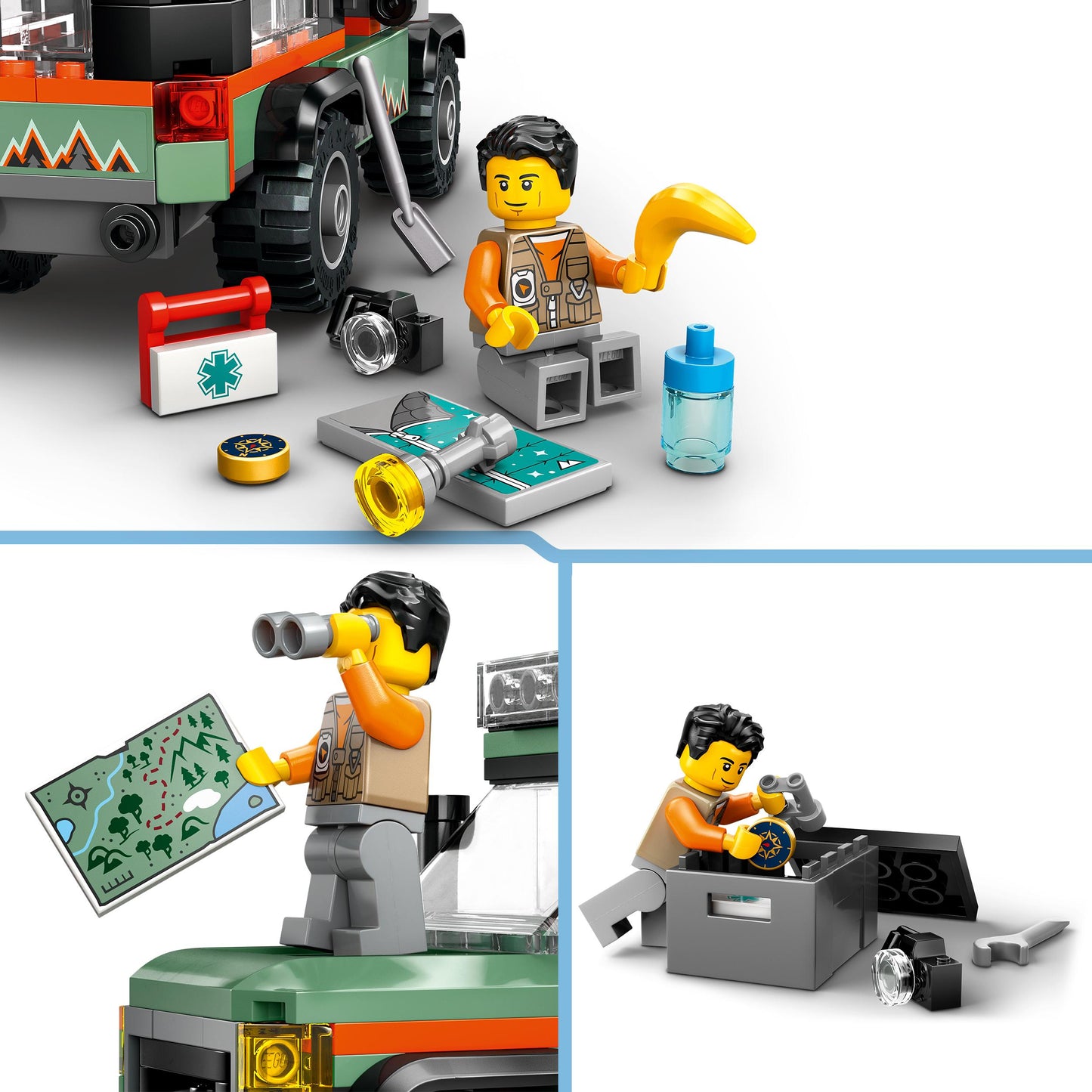 Lego City Great Vehicles 60447 Off-Road 4x4 Mountain Truck
