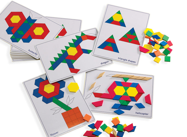 Edx Education Basic Pattern Block Cards