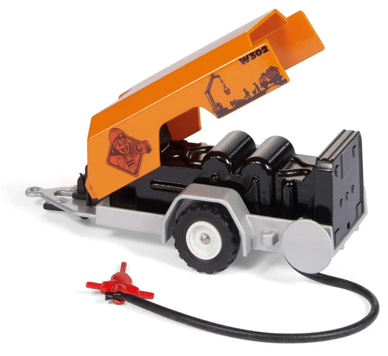 Siku 1:50 RAM 1500 With Compressor Trailer