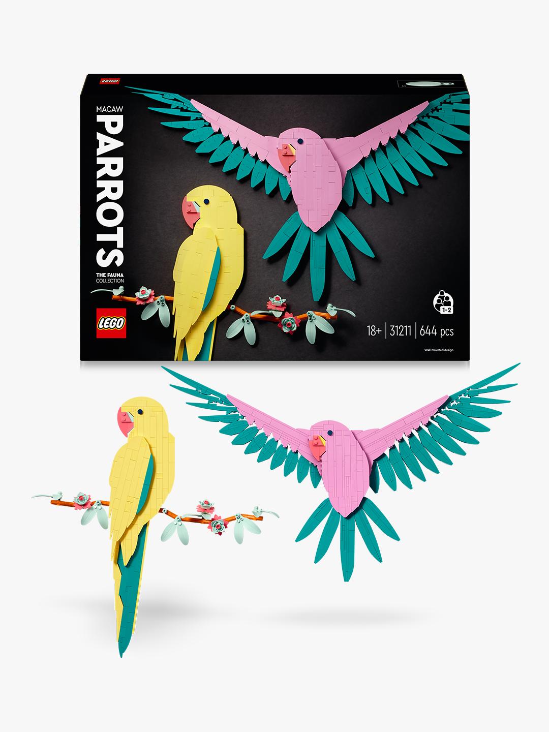 Lego ART 31211 Macaw Parrots