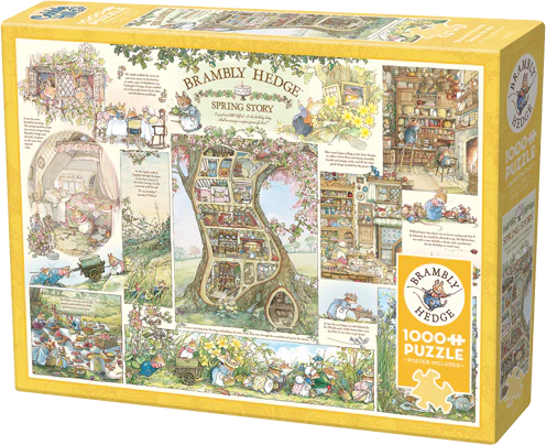 Cobble Hill Puzzles 1000 Pieces Brambly Hedge Spring Story