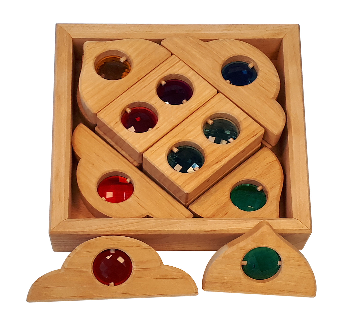 Bauspiel Fairytale Windows in a Box 12 pcs