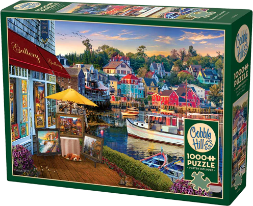 Cobble Hill Puzzles 1000 Pieces Harbor Gallery