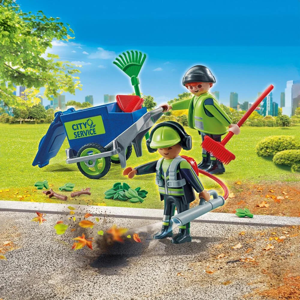Playmobil 71434 City Action Street Cleaning Team