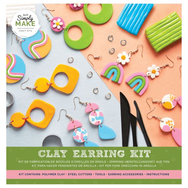 Simply Make Your Own Clay Earring Kit