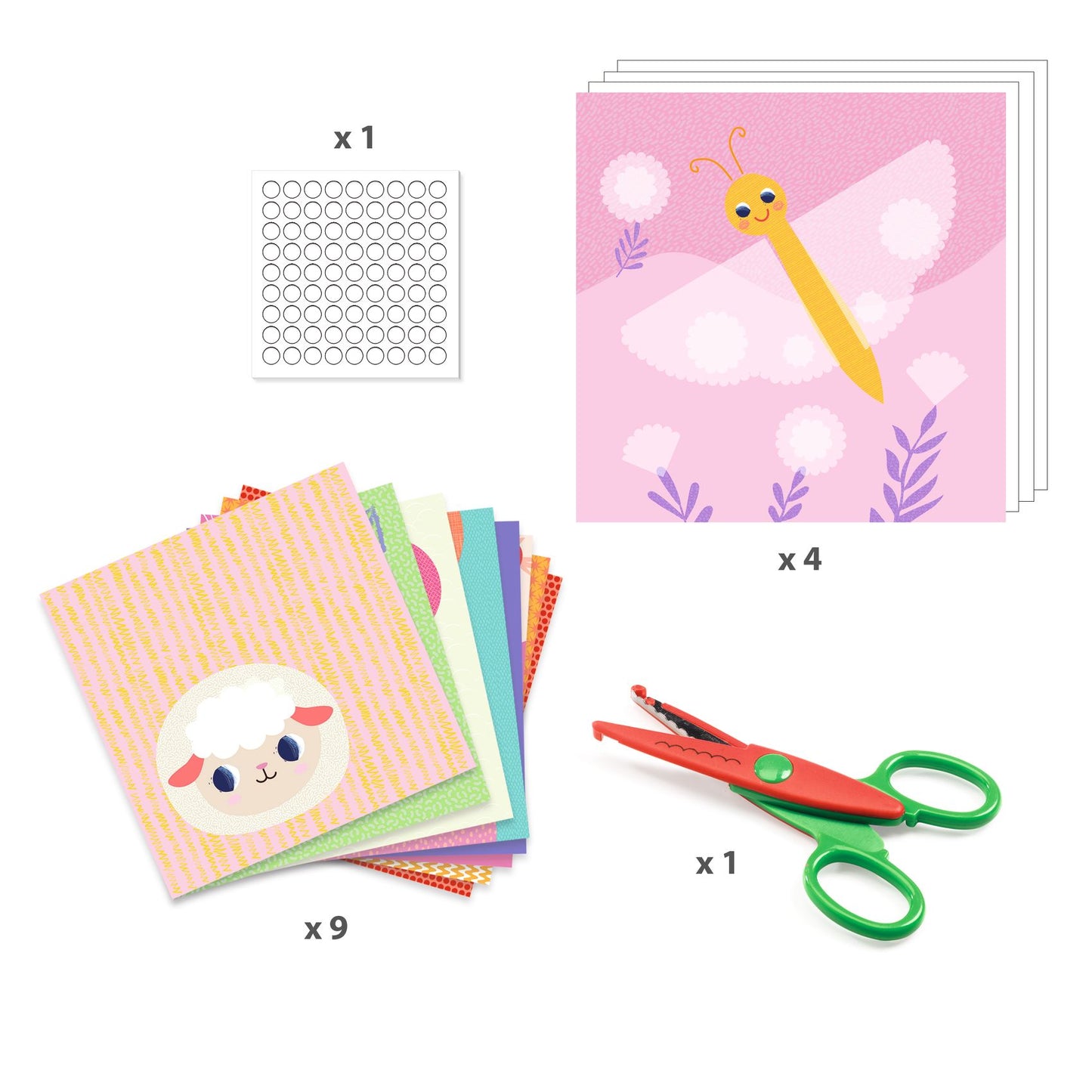 Djeco Crinkle Cutting Collage
