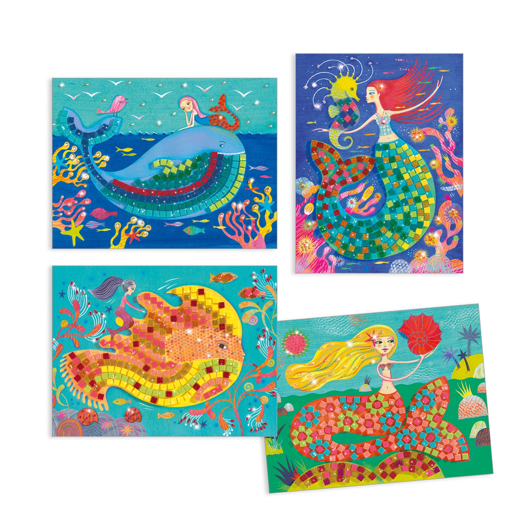 Djeco Mosaic Kits - The Mermaids' Song