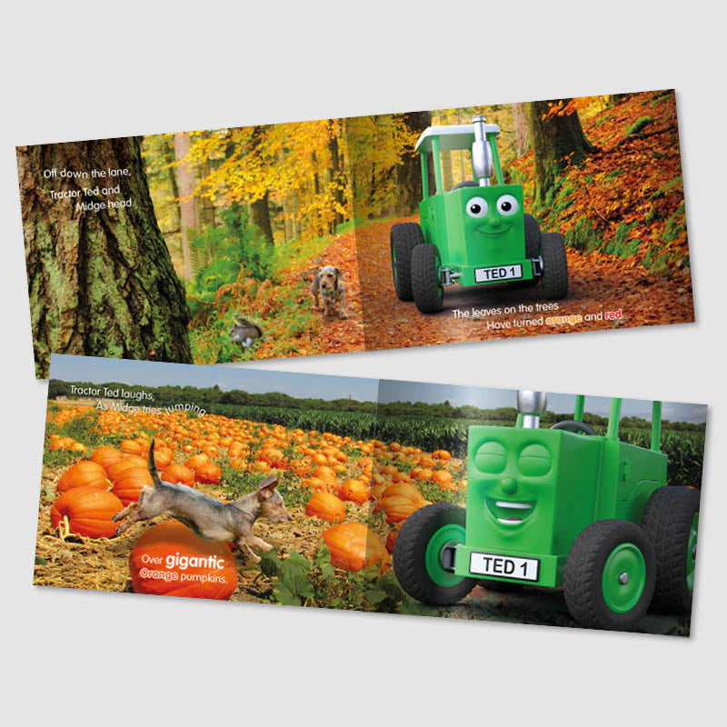 Tractor Ted An Autumn Day Book