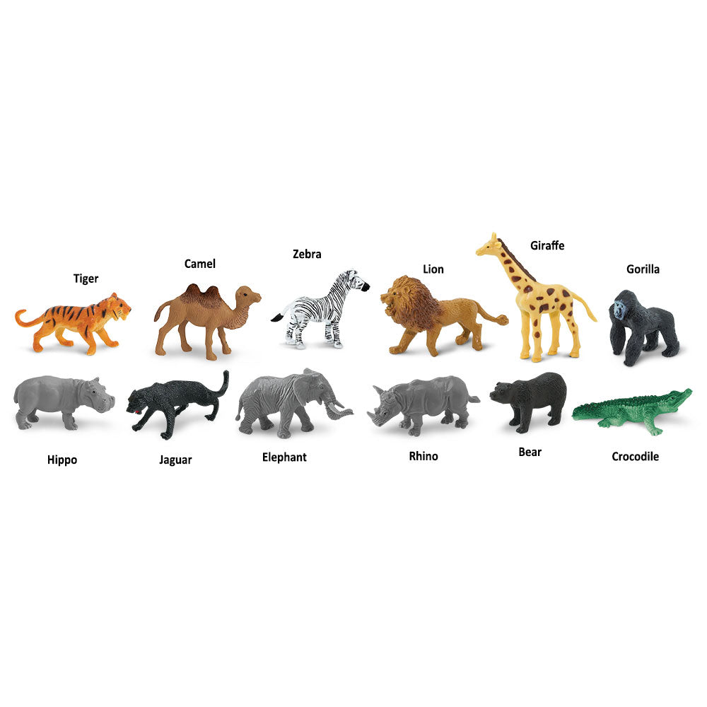Safari Toob Wild (12 Pieces)