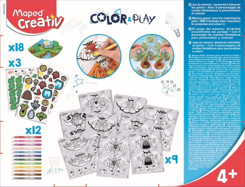 Maped Creativ Color & Play Memory