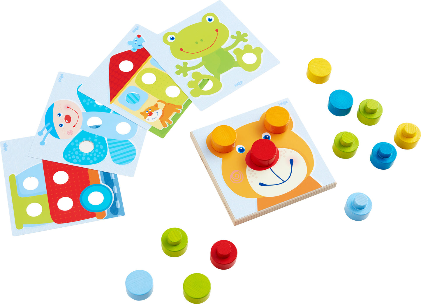 Haba Pegging Game Amazing World