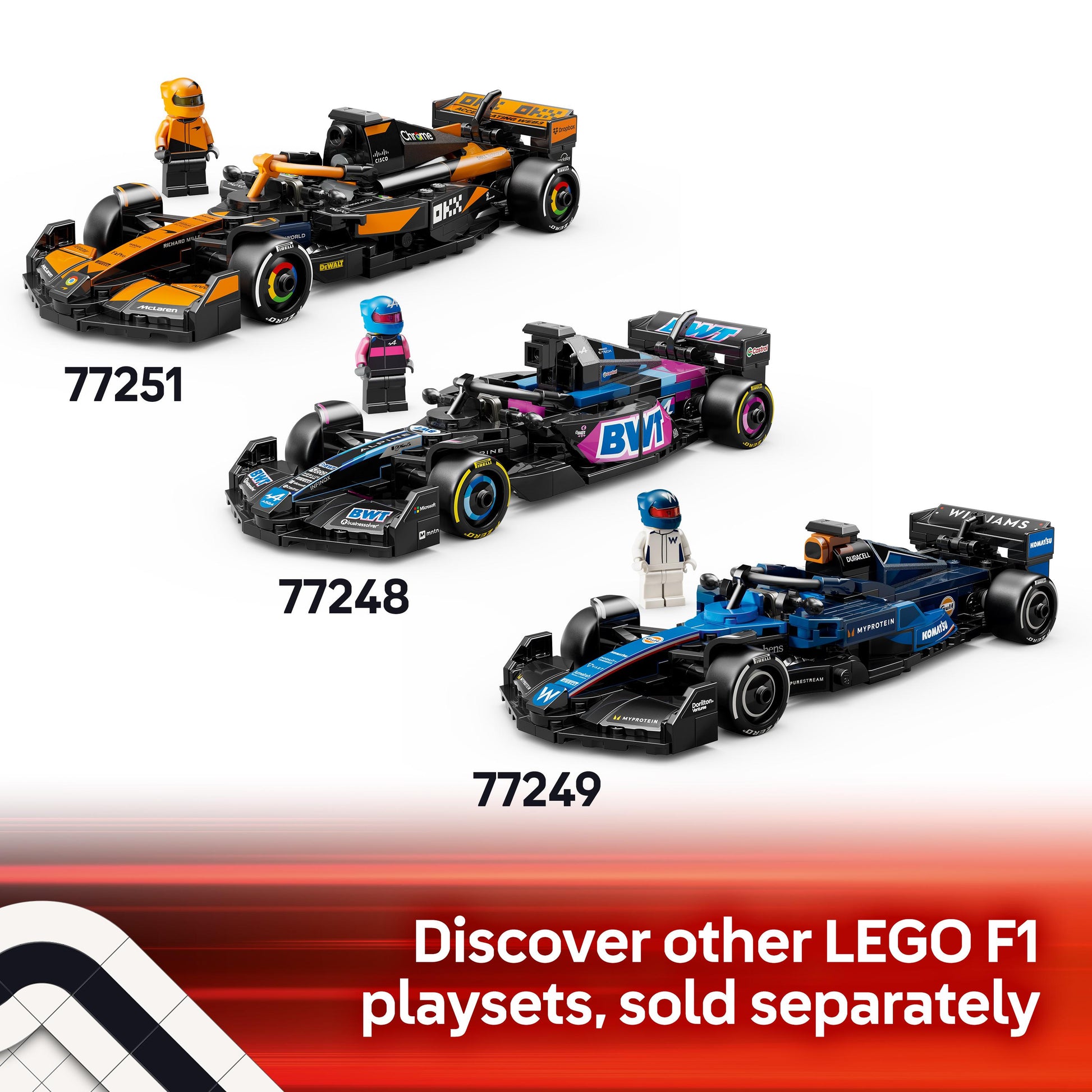 Lego Speed Champions 77244 Mercedes-AMG F1® W15 Race Car