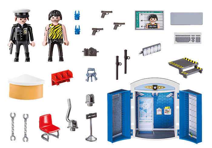 Playmobil 70306 Police Station Play Box