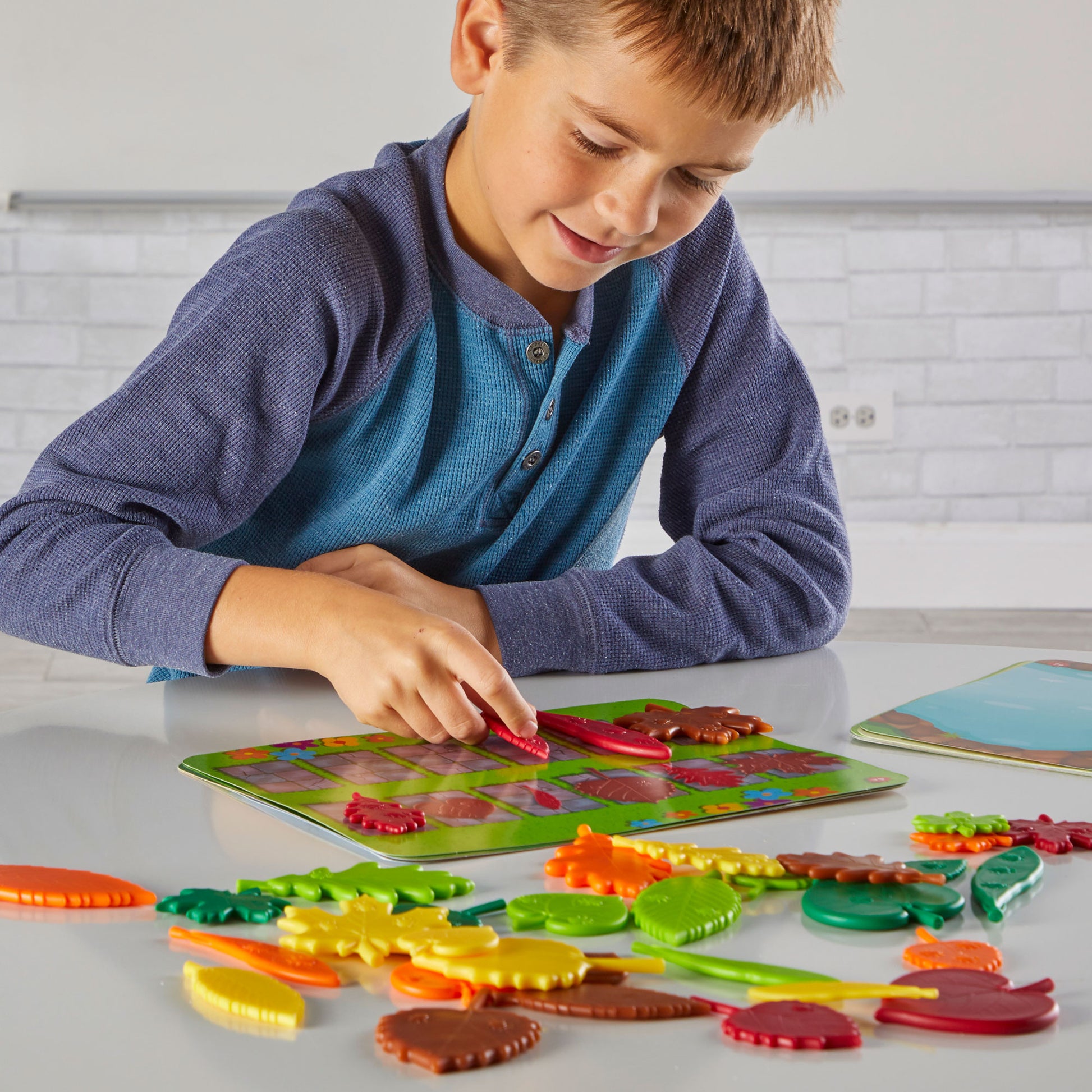 Learning Resources Sensory Leaves Math Activity Set