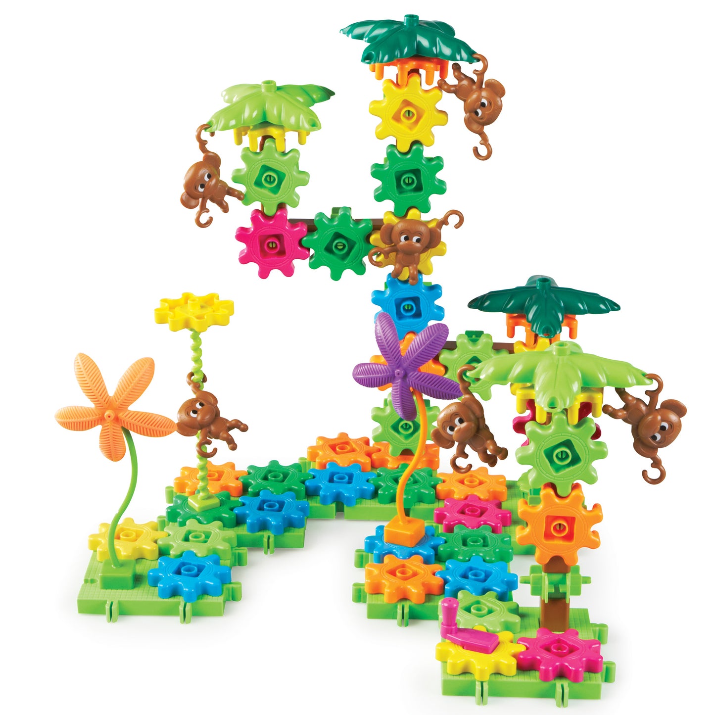 Learning Resources Gears! Gears! Gears!® Movin’ Monkeys™ Building Set