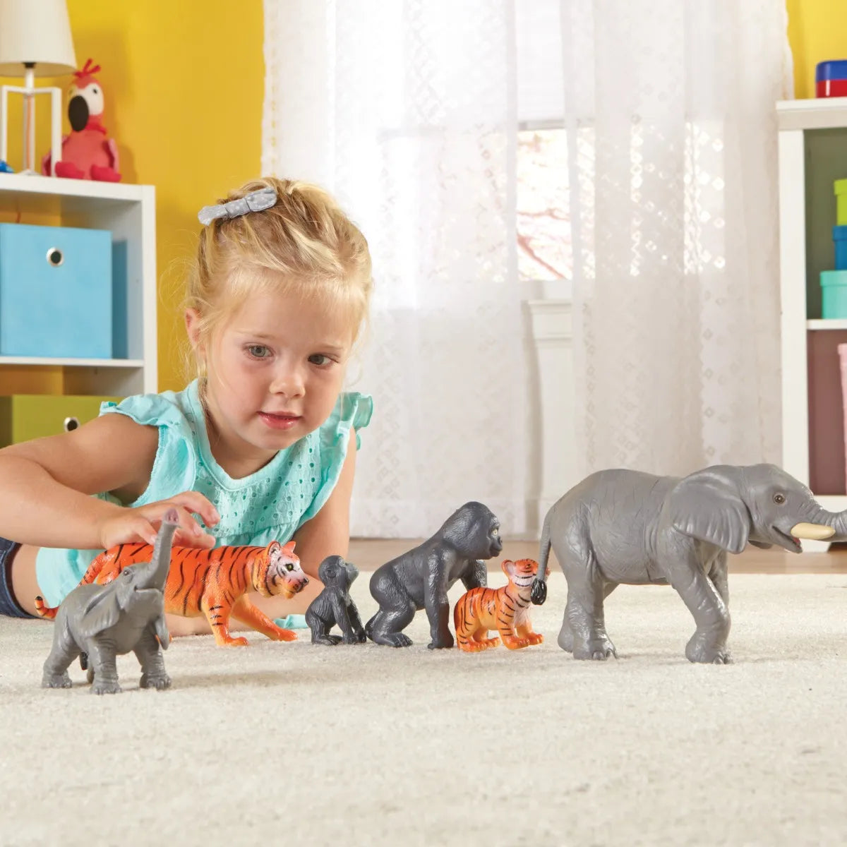 Learning Resources Jumbo Jungle Animals - Mommas And Babies