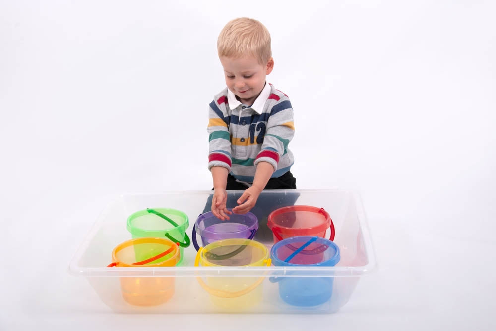 TickiT Translucent Colour Bucket Set