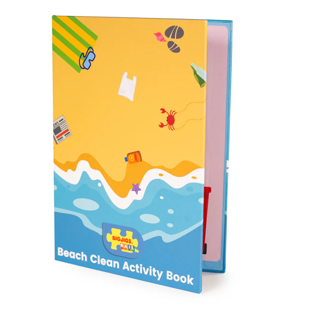 BigJigs Coastal Clean up Train Set