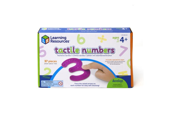 Learning Resources Tactile Numbers & Operations