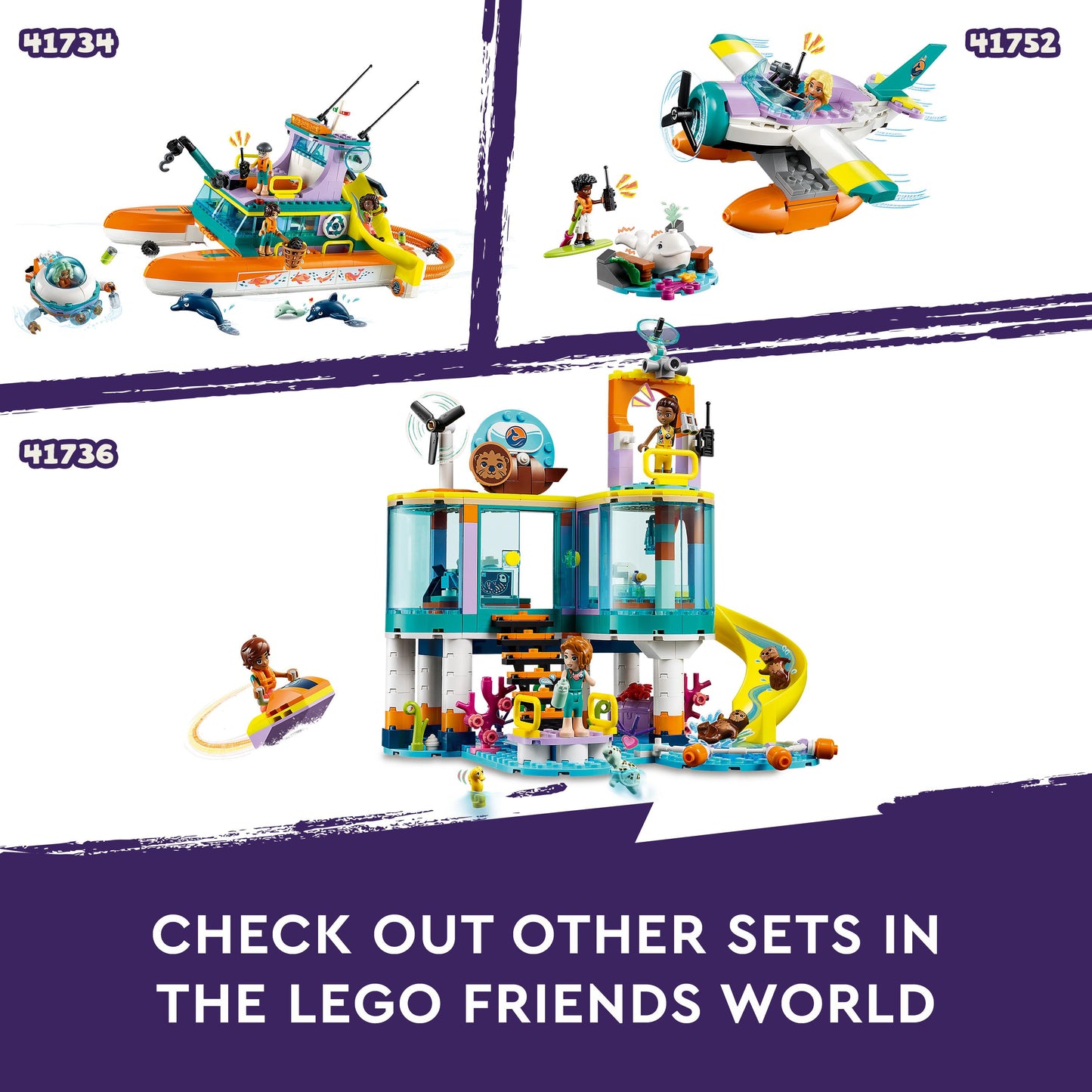 Lego Friends 41736 Sea Rescue Centre (R)