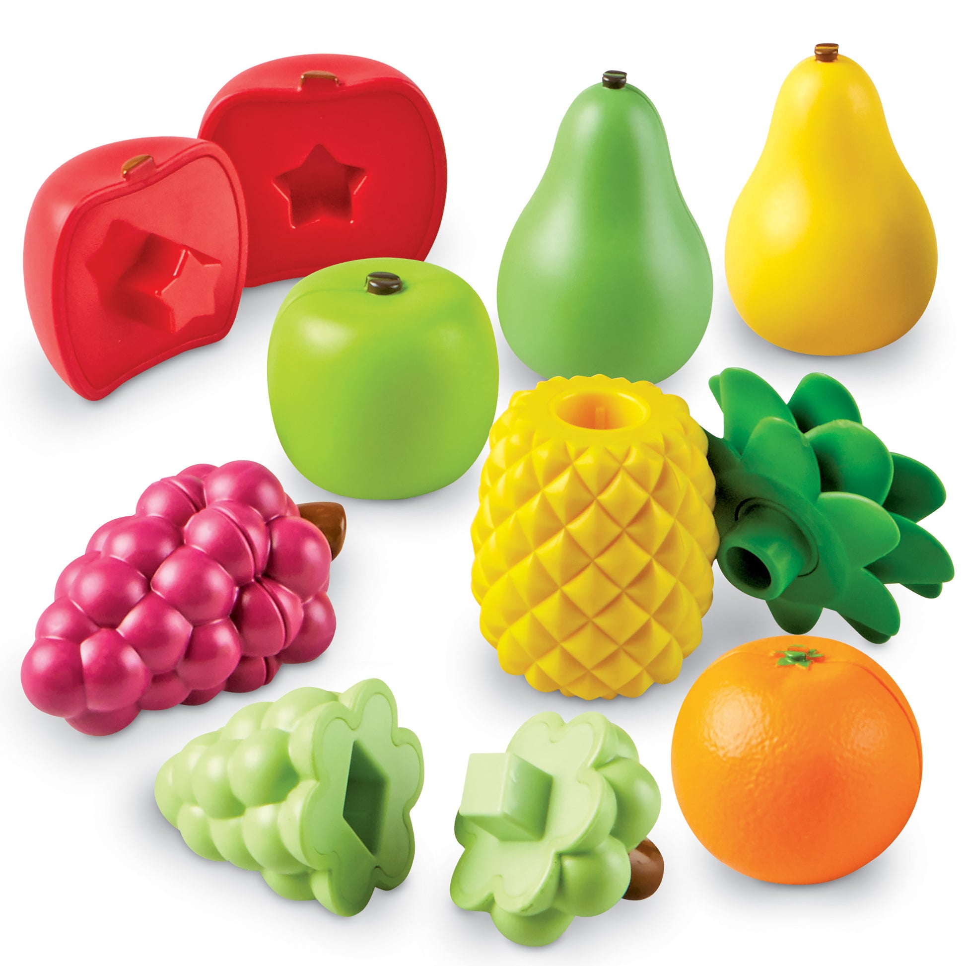 Learning Resources Snap & Learn Fruit Shapers