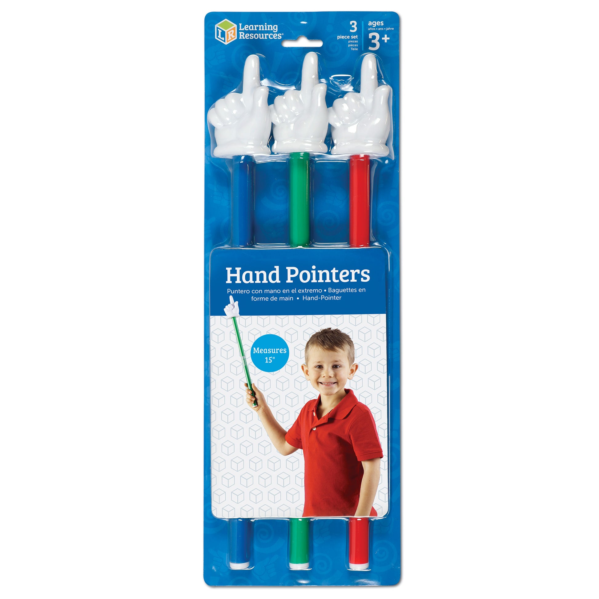 Learning Resources Set of 3 Original Hand Pointers