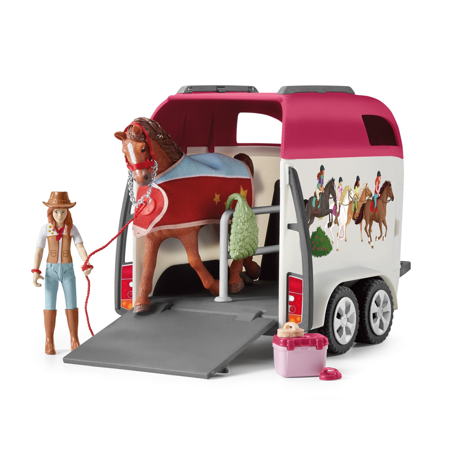 Schleich Adventure With Car And Horse Trailer