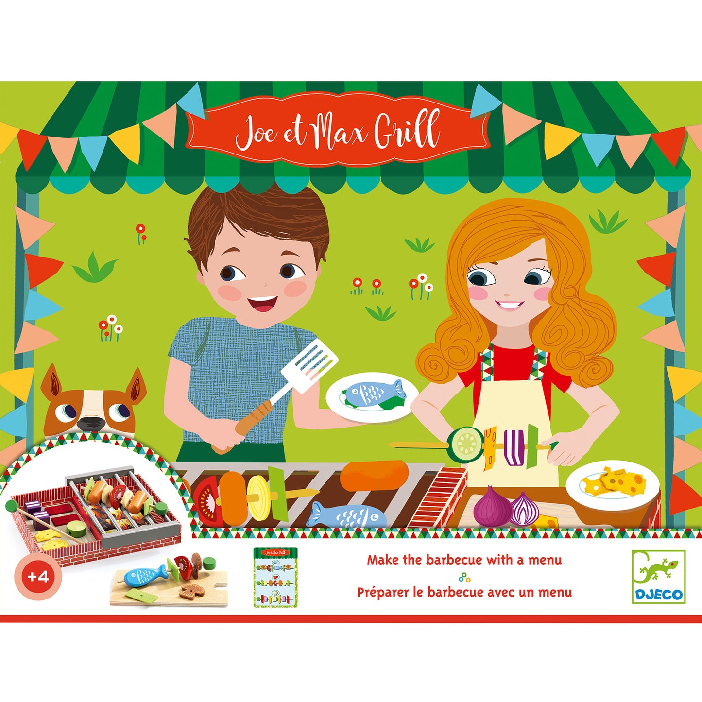 Djeco Joe Et Max Grill