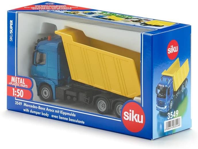 Siku 1:50 Mercedes-Benz Arocs With Dumper Truck