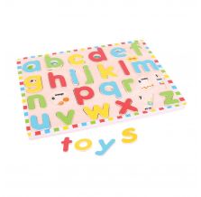 BigJigs Inset Puzzle abc - lowercase