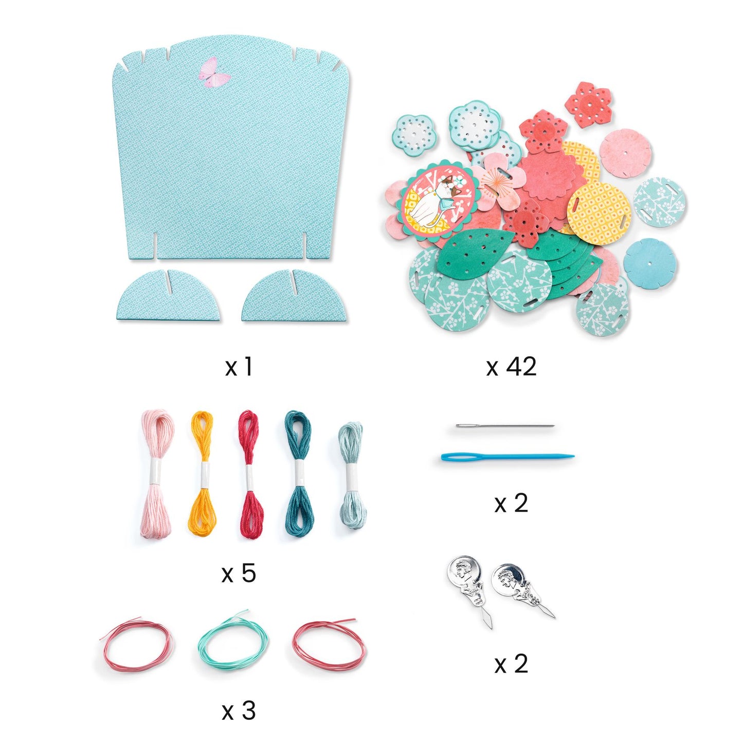 Djeco DIY Necklace To Create Flora