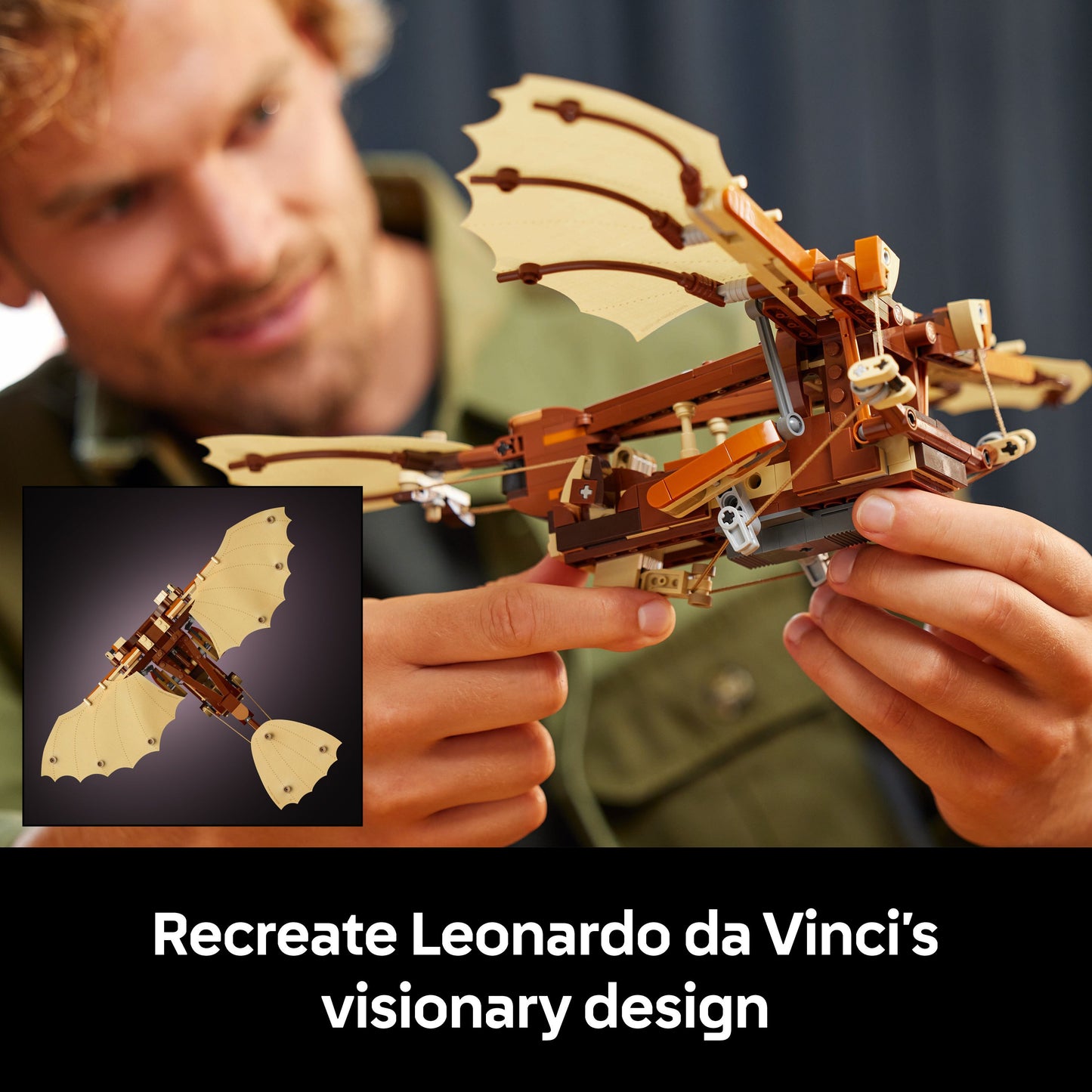 Lego Icons 10363 Leonardo da Vinci's Flying Machine