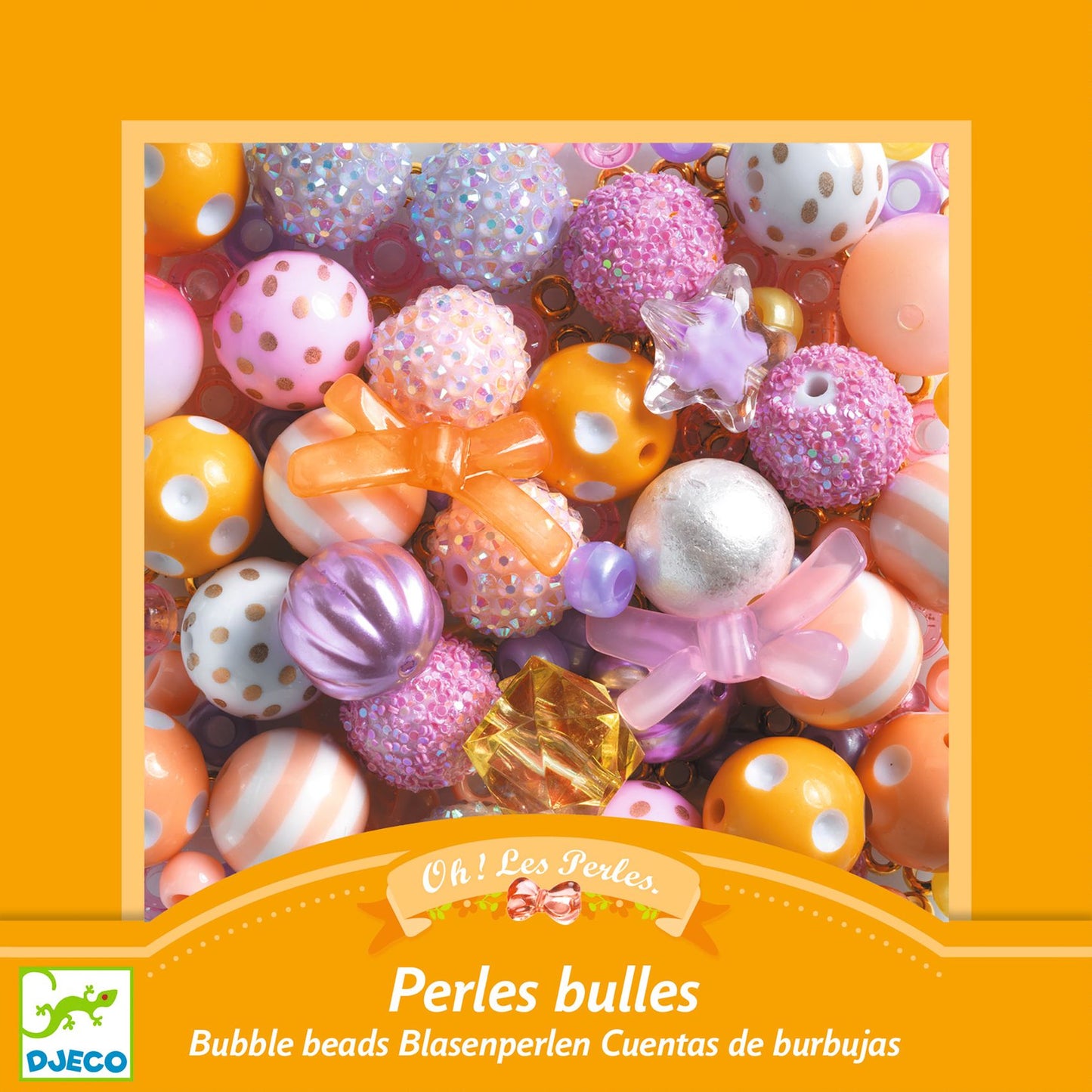 Djeco Bubble Beads Gold Beads & Jewellery