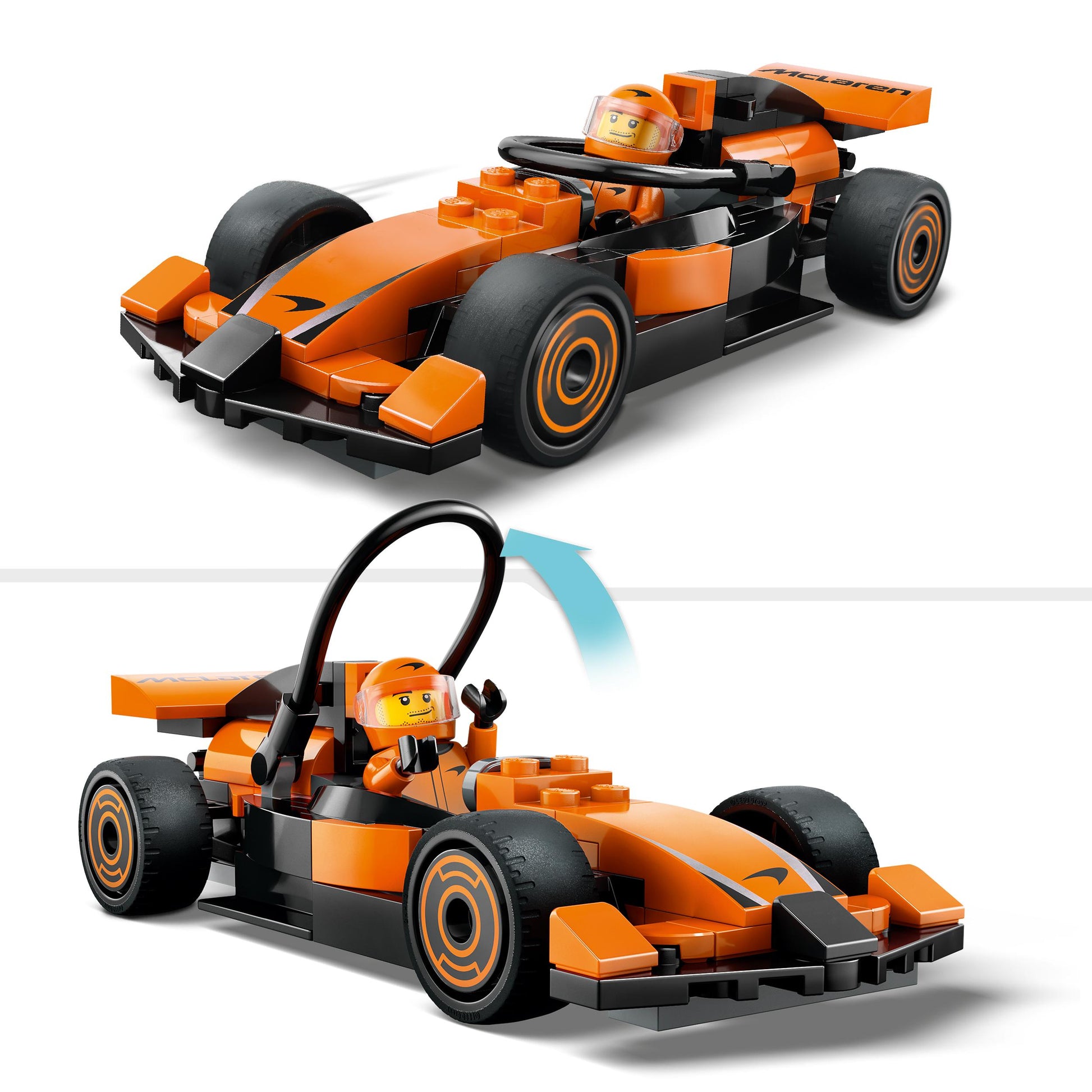 Lego City Formula 1 60442 F1® Driver with McLaren Race Car