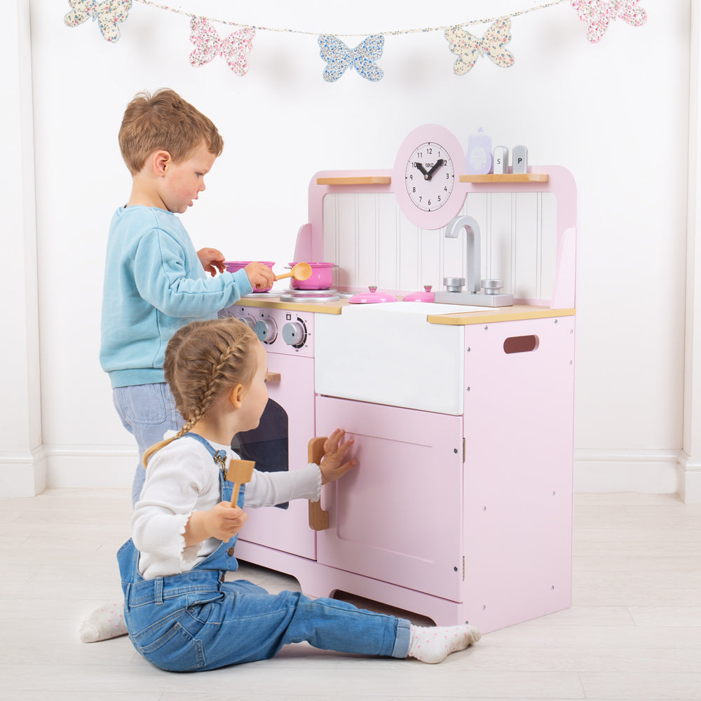Tidlo Country Play Kitchen - Pink