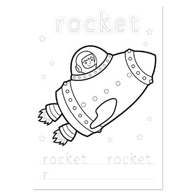 Orchard Toys First Words Colouring Book
