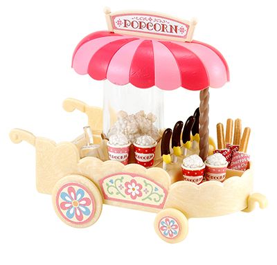 Sylvanian Families Popcorn Cart
