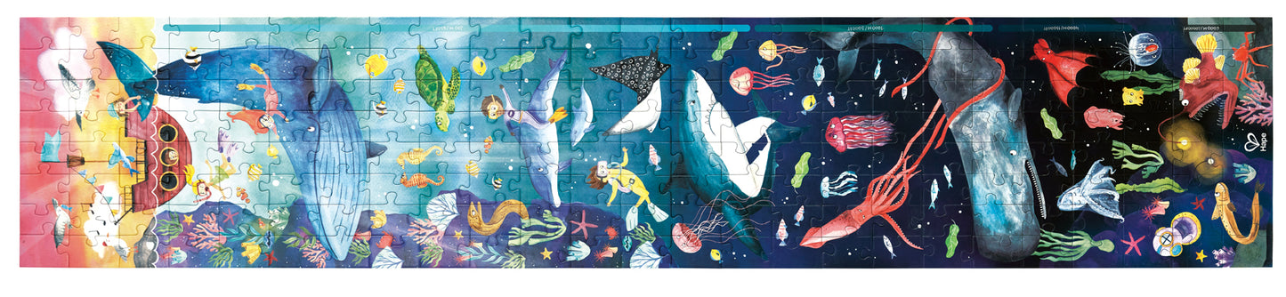 Hape Glow in the Dark Ocean Life Puzzle