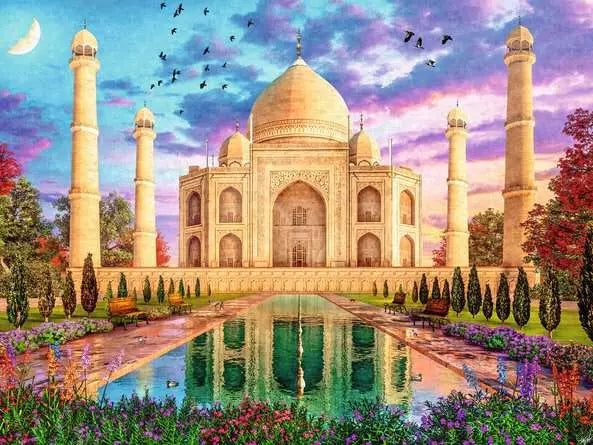 Ravensburger Enchanting Taj Mahal 1500pc