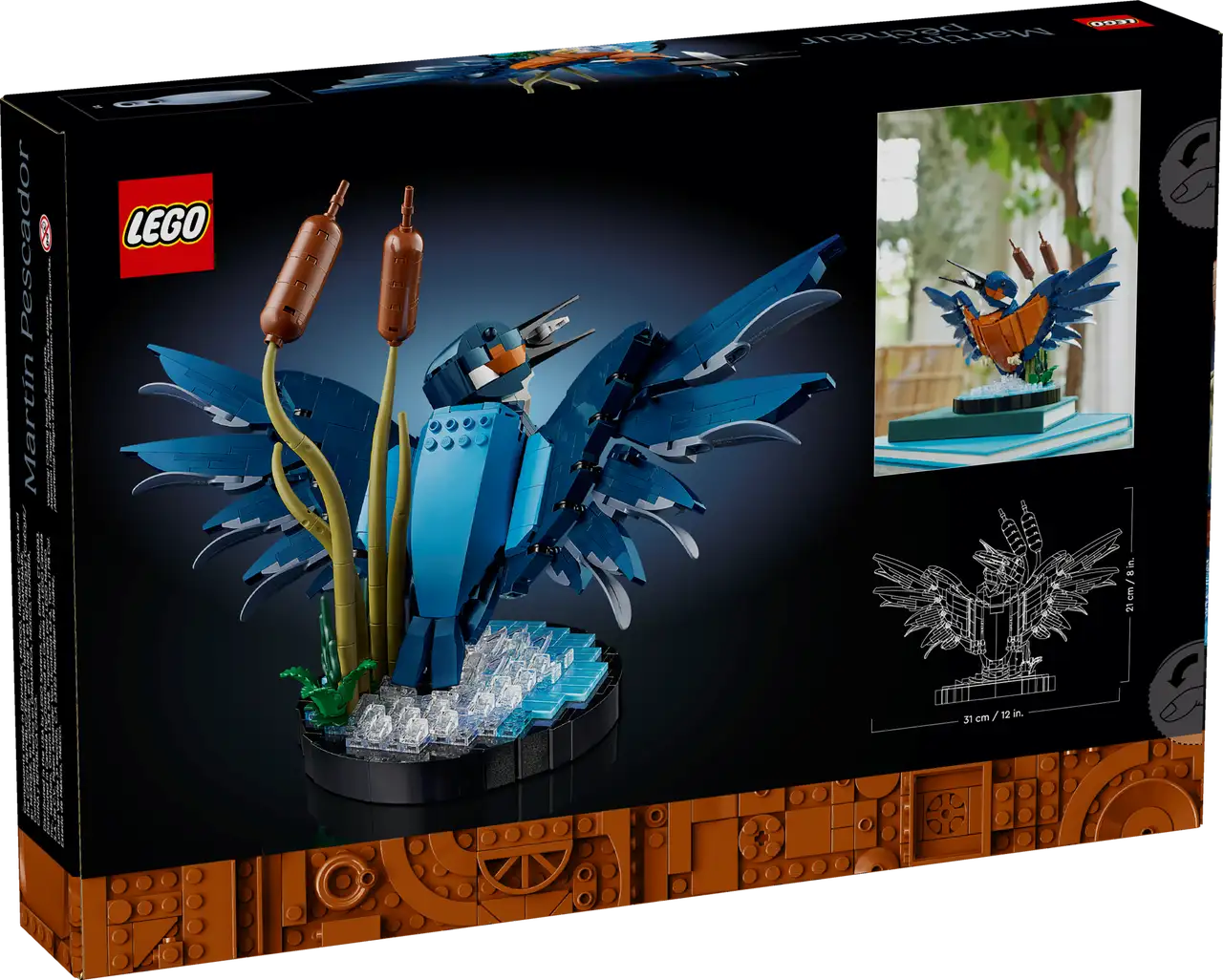 Lego Icons 10331 Kingfisher Bird