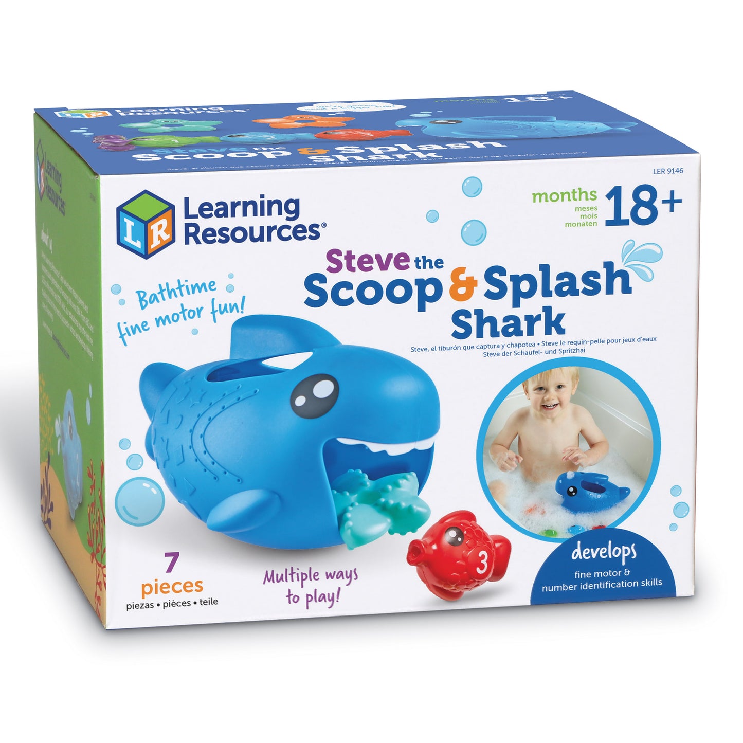 Learning Resources Steve the Scoop & Splash Shark™