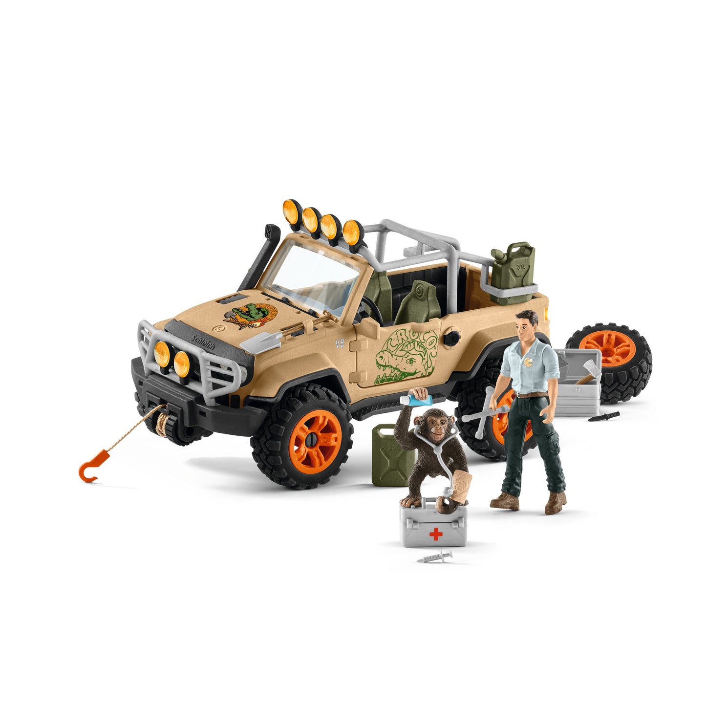 Schleich 4X4 Vehicle With Winch