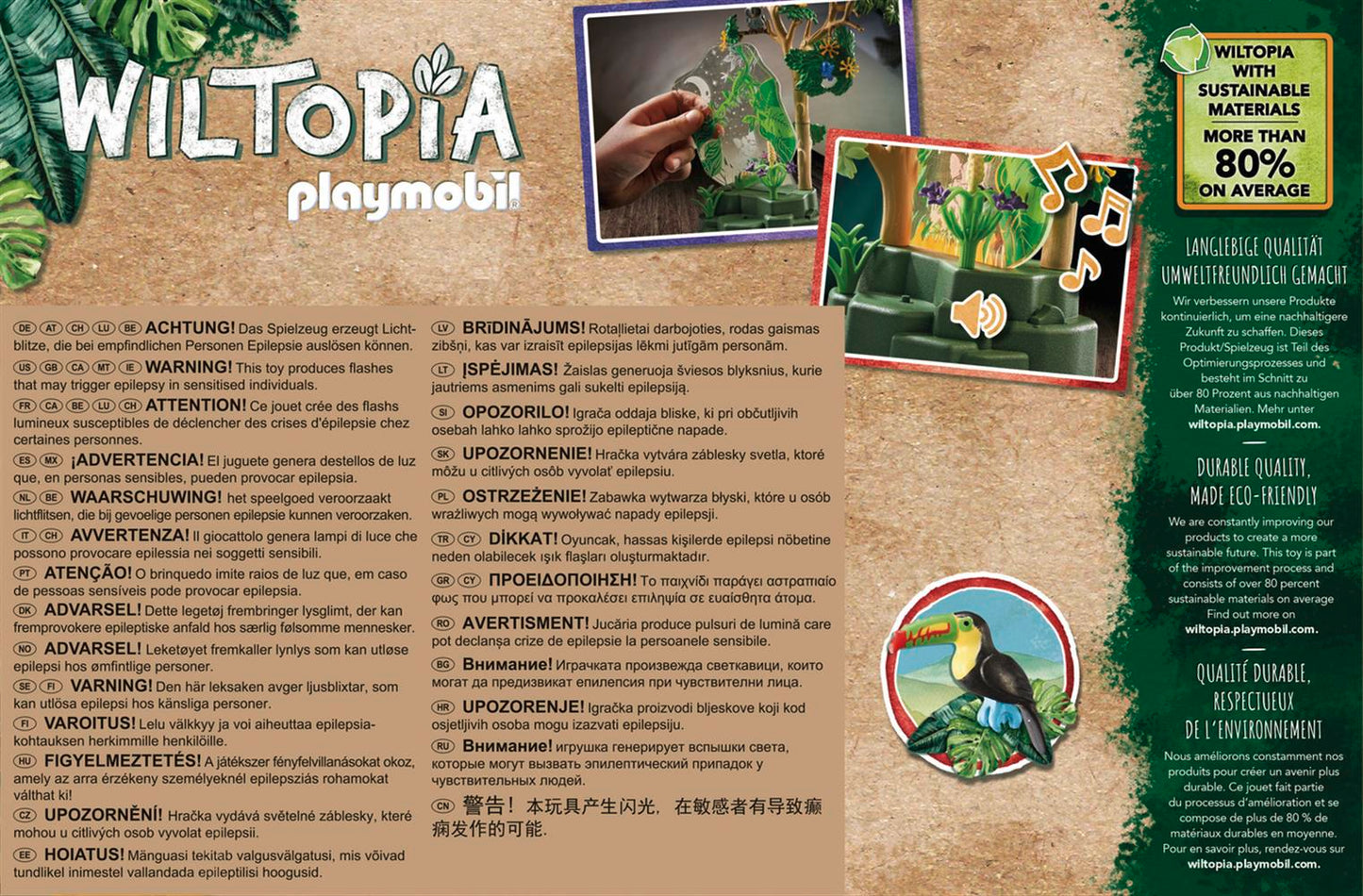 Playmobil 71009 Wiltopia Rainforest Night Light