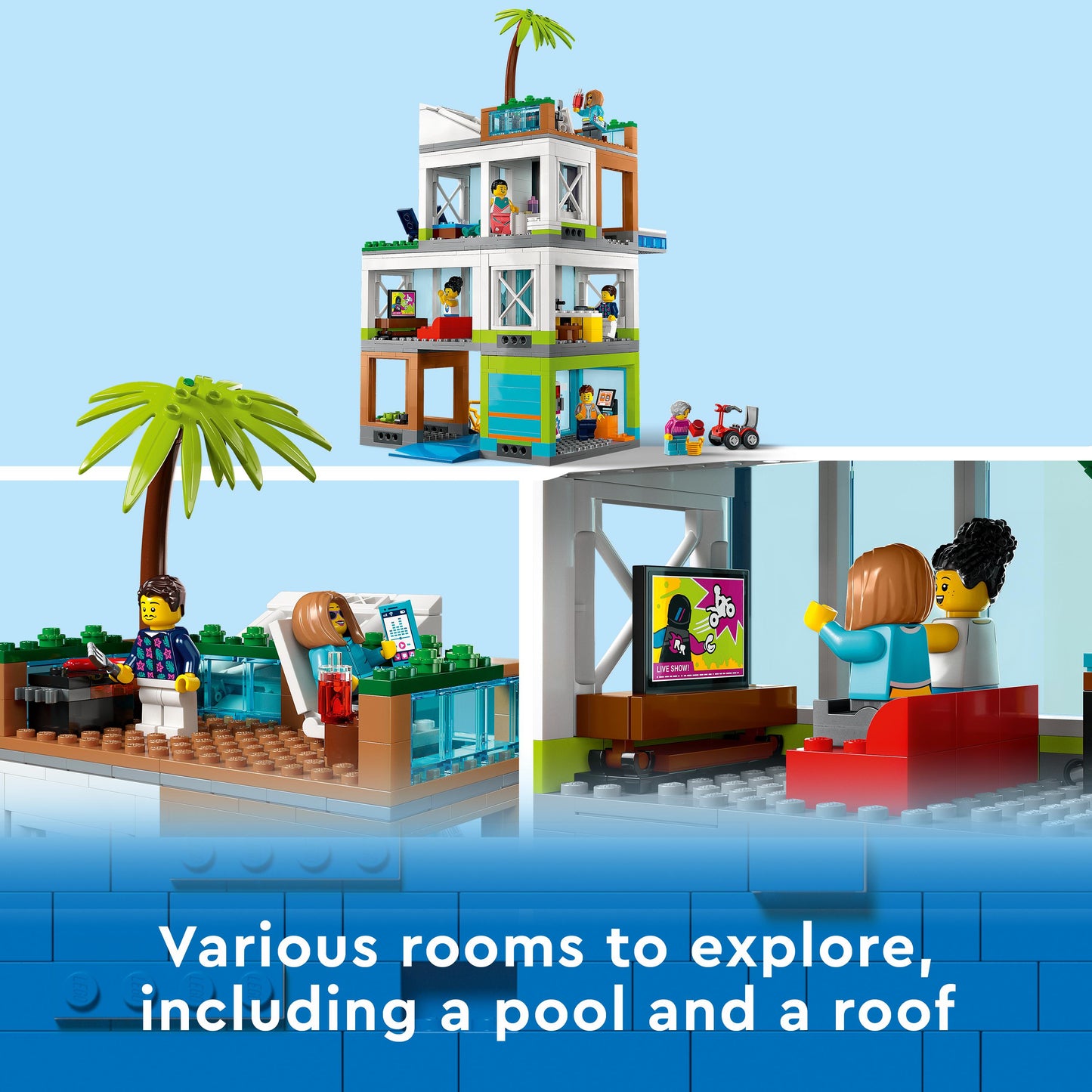 Lego My City 60365 Apartment Building (F)