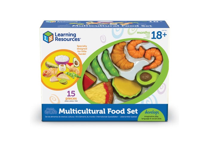 Learning Resources New Sprouts® Multicultural Food Set