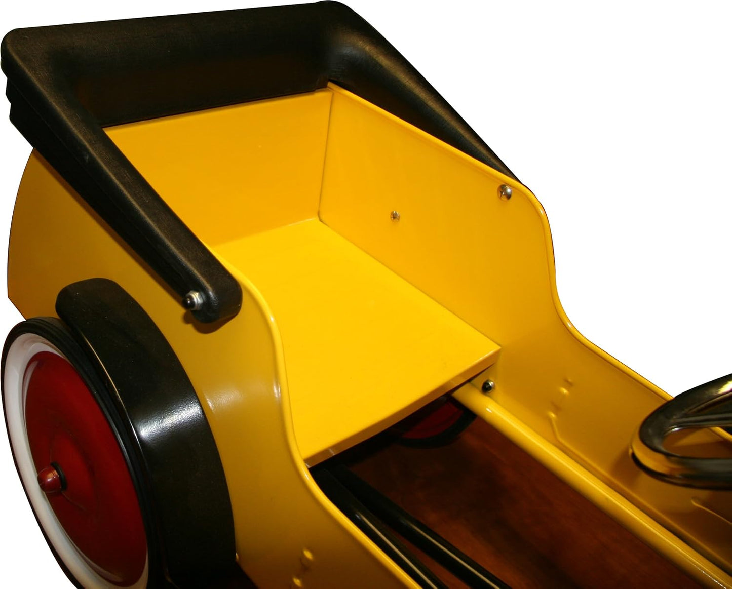 Great Gizmos Yellow Classic Pedal Car Harry