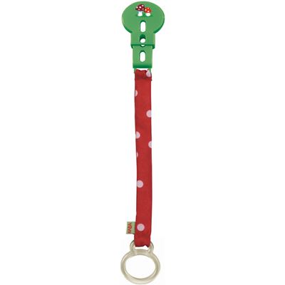 Haba Pacifier Strap Mushroom
